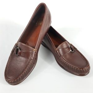 SAS Shoes Moc Toe Loafers Size 8